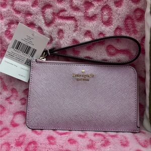 Kate Spade Lucy Small L-Zip Wristlet